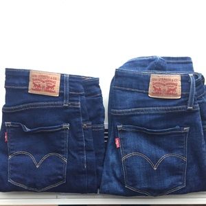 Levi’s 721 High Rise Skinny Jeans